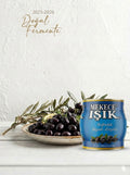 Mekece Işık sofralık siyah zeytin - 2000g mavi teneke kutu