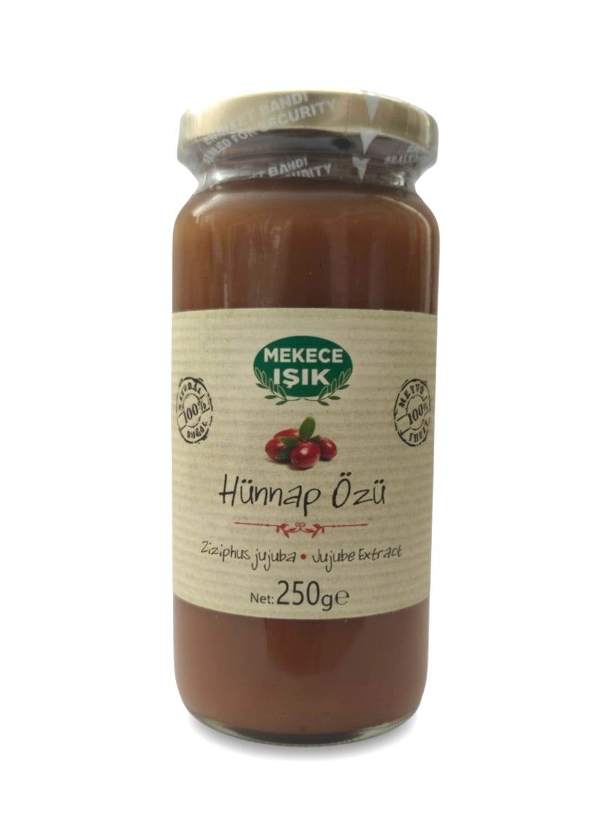 Mekece Işık doğal hünnap özü 250g cam kavanoz